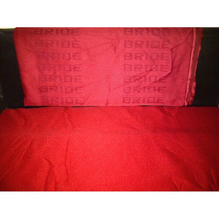 Kain Jok Racing Mobil Bride Merah - Kain Kanvas Bahan Jok Red