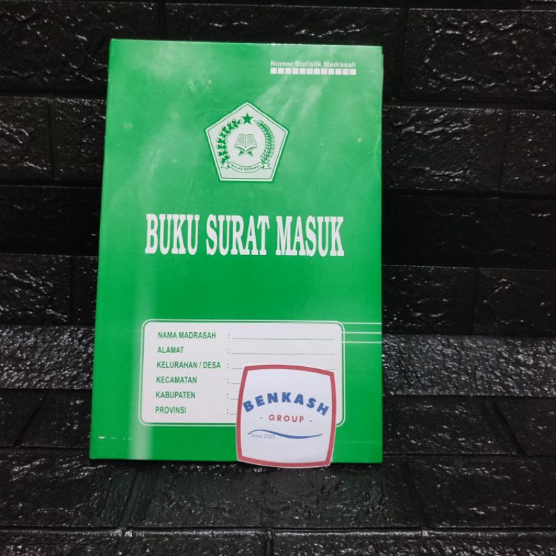 

Buku Surat Masuk Mi Mts Ma (GRATIS PACKING BUBBLE WRAP)