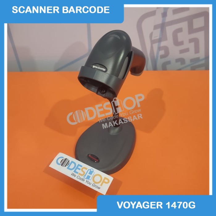 SCANNER BARCODE HONEYWELL 1470G VOYAGER 1DIMENSI+2DIMENSI +STAND