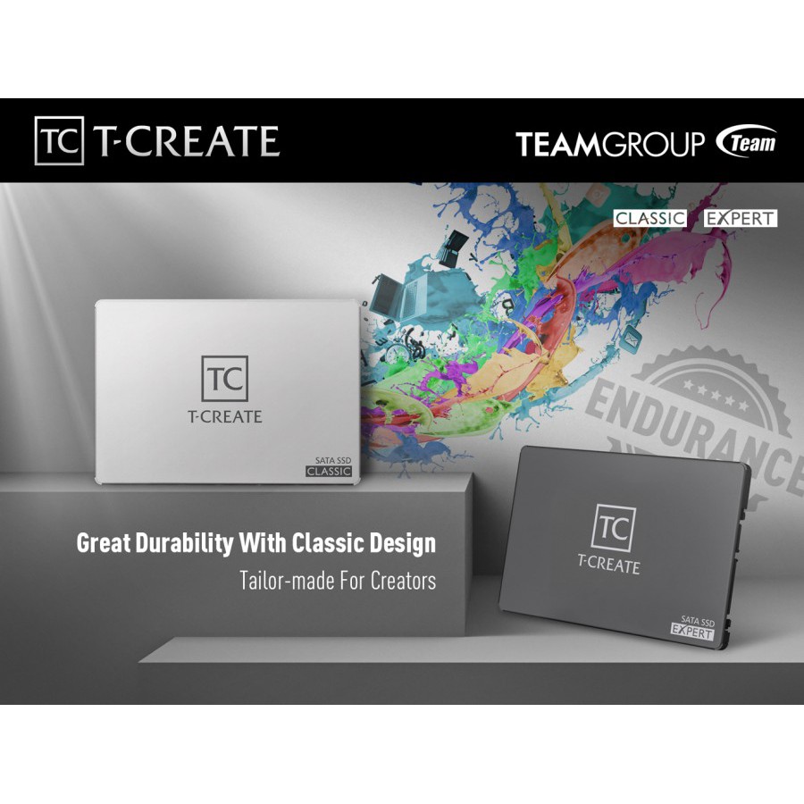 SSD Team T-Create Classic 1TB Sata 3 - Ssd 1TB Sata 3 Team T-Create - Ssd Team 1TB T-Create