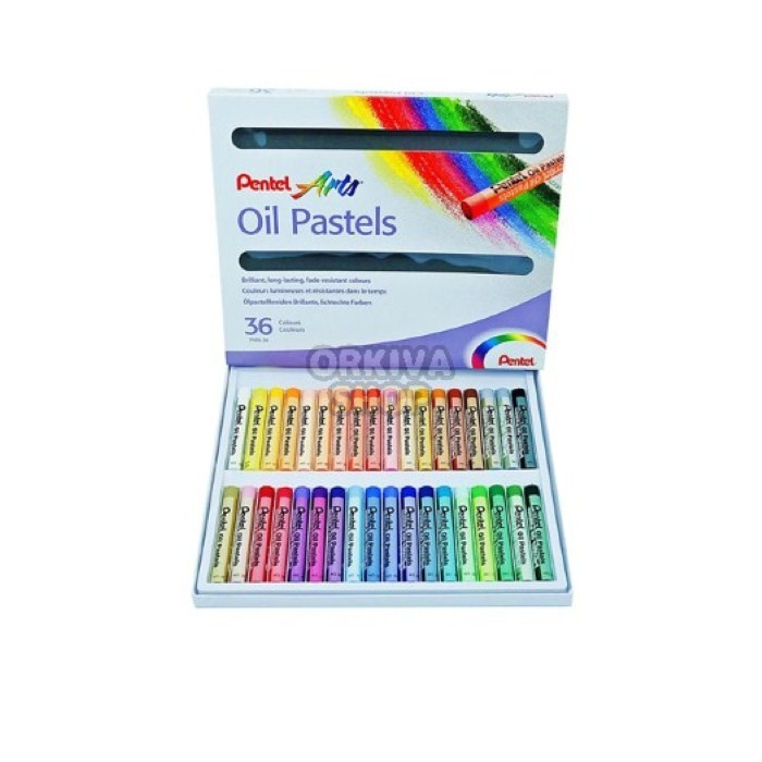 

CRAYON / OIL PASTEL PENTEL PHN-36 (36 Colors)