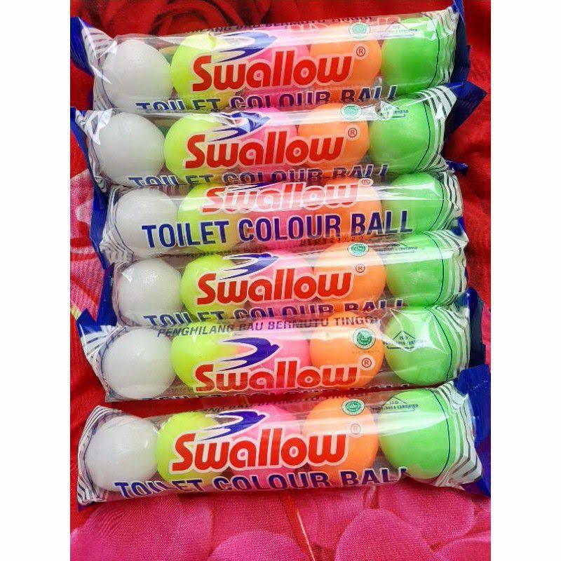 ORIGINAL KAMPER SWALLOW TOILET COLOUR BALL 5 / KAMPER TOILET ISI 5 PC