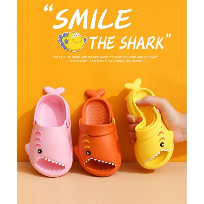 Sandal Anak Balita Shark Laki Laki Perempuan