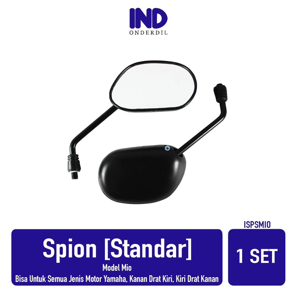 Spion-Sepion Kaca Kiri-Kanan Standar-Standart Set Yamaha Mio Lama-J-Soul-GT-Sporty-M3-Z-S-New/Vega-R-New-RR-ZR/X-ride/Fino/Jupiter MX-Z-New/Dll