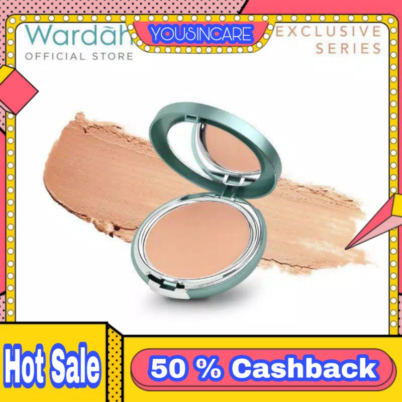 ❤ Yousincare ❤ Wardah Exclusive Creamy Foundation(bedak basah) Barang Original BPOM ✔️