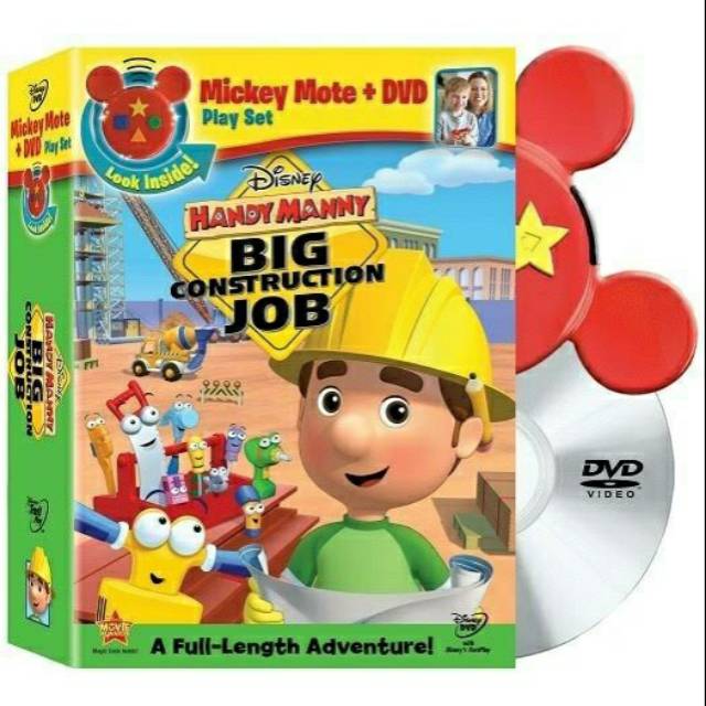 DVD Seri Belajar Anak HANDY MANNYY