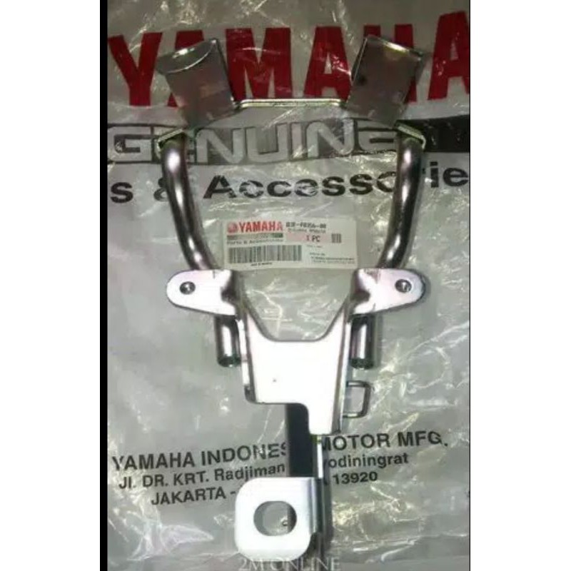 besi breket dudukan tameng depan yamaha lexi original