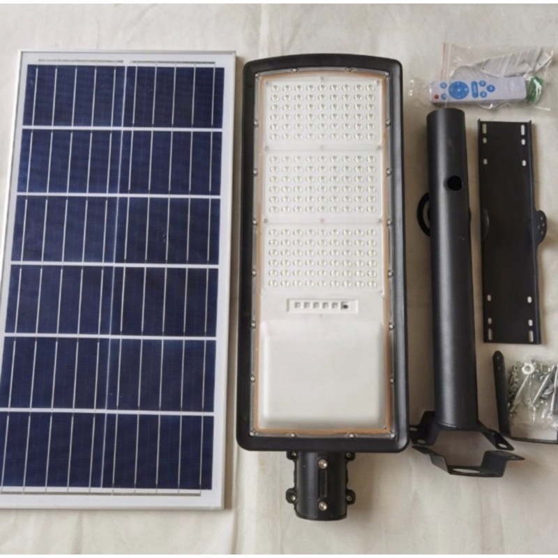 lampu jalan PJU solar cell 800 watt 800w lampu PJU solar panel surya 800 watt 2 in 1