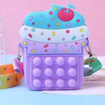 TAS POP IT CUP CAKE / TAS POP IT ANAK PEREMPUAN / TAS POP IT LUCU / TAS POP IT PREMIUM MURAH ▫ OSB.4