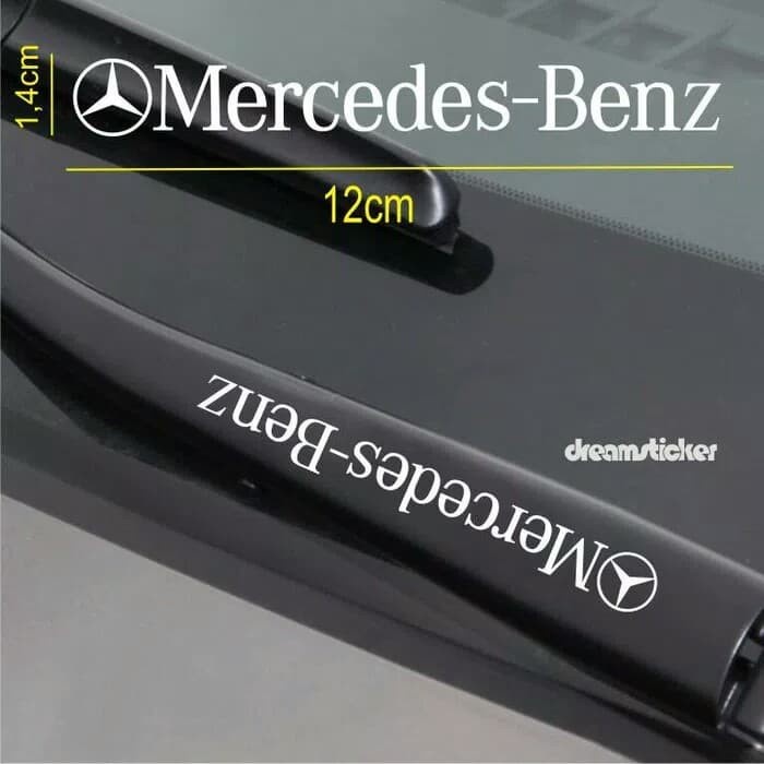 Stiker Mercedes Benz Wiper Mobil sticker Mercedes Benz Velg mobil