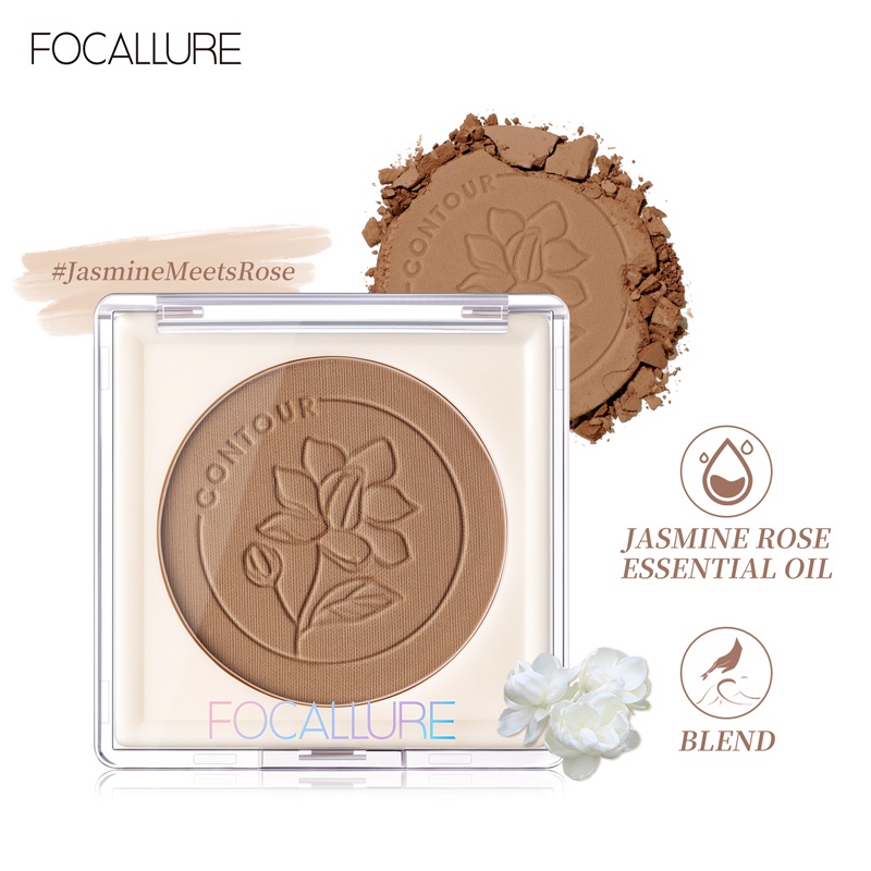 ★ BB ★  FOCALLURE Full Coverage Creamy Contour #JasmineMeetsRose | FOCALLURE Chocolate Soleil Matte Bronzer - FA 233