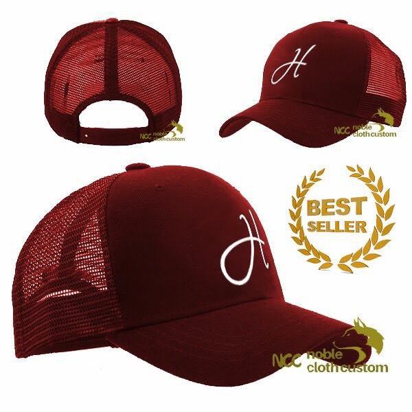 TOPI JARING H LOGO