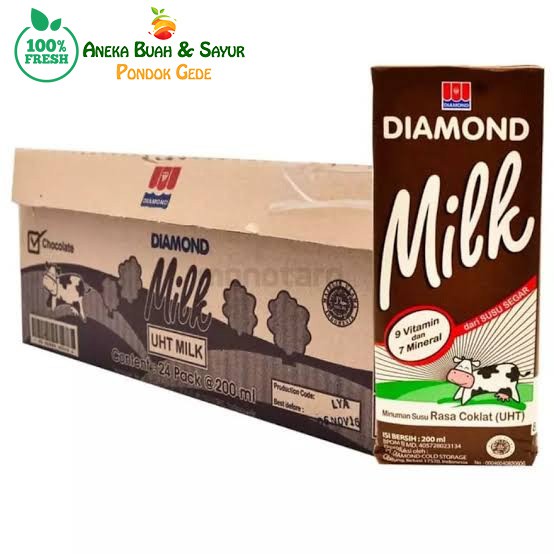 

Susu Diamond UHT Coklat 200ml