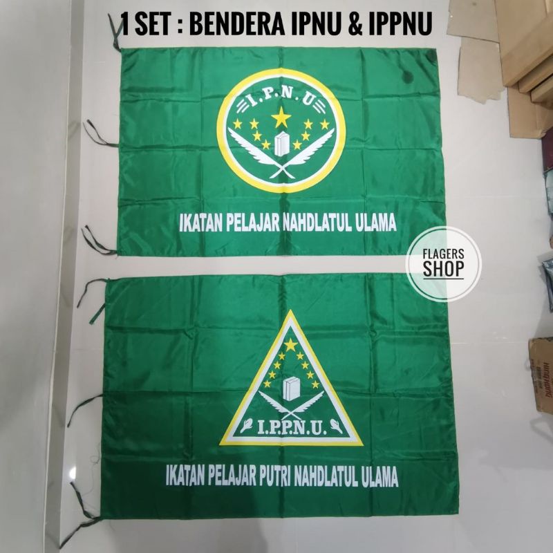 BENDERA  BENDERA BANOM NU, IPNU, IPPNU, BANSER,  ANSOR, FATAYAT, MUSLIMAT,