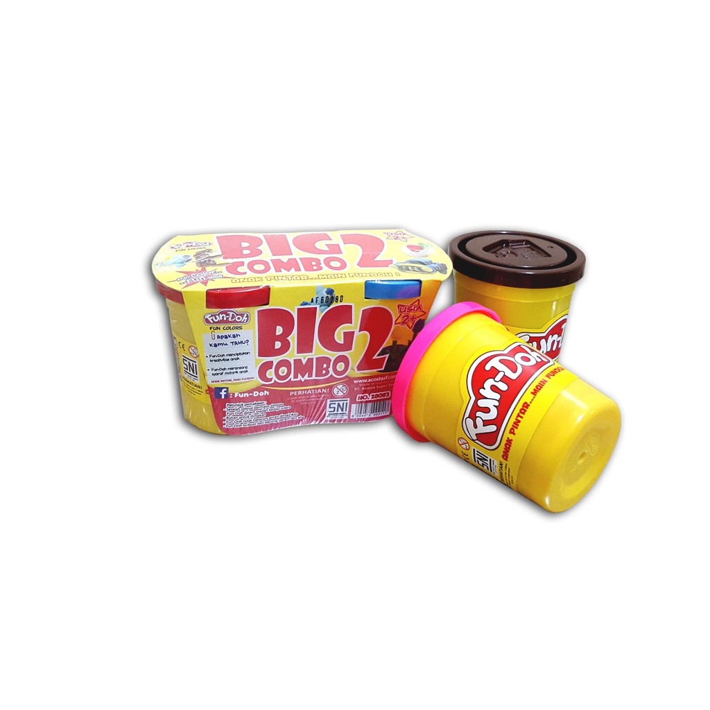 [MAINAN] Fundoh Big Combo 2 Refill isi 2pcs