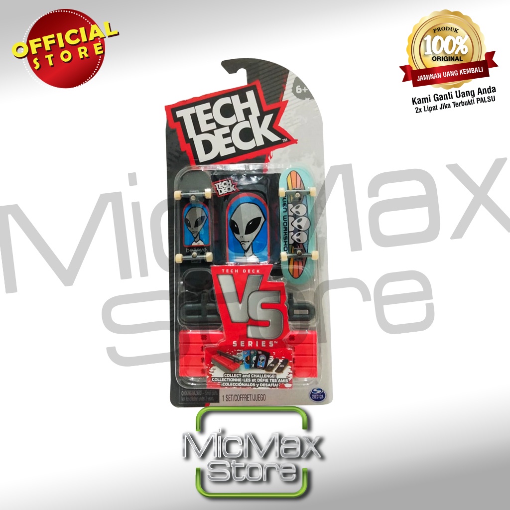 Tech Deck Believe VS Alien Versus Workshop Series SM13897