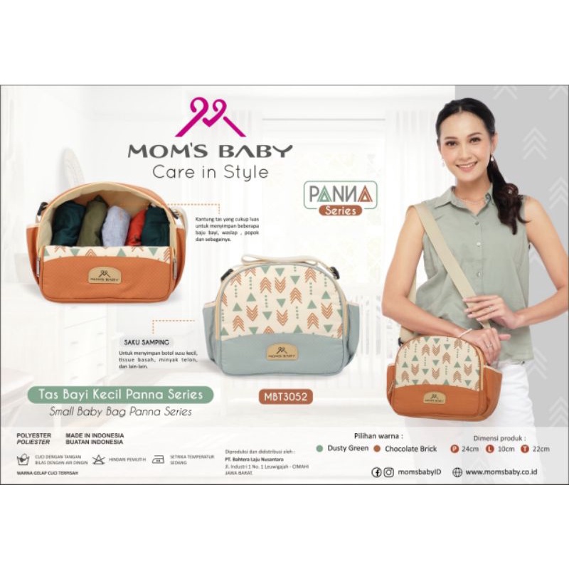 Moms baby tas kecil panna series