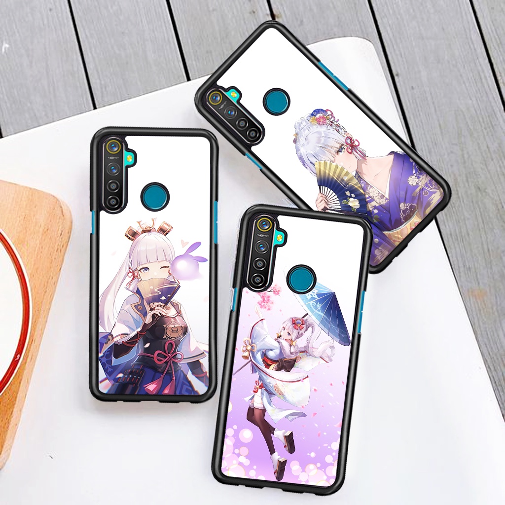 (B28) CASE GLOSSY REALME 3 3 PRO 5 5i 5s 5 PRO 6 7 7 RPO 8 8 PRO X | CASE HAPE MOTIF AYAKA GENSHIN I