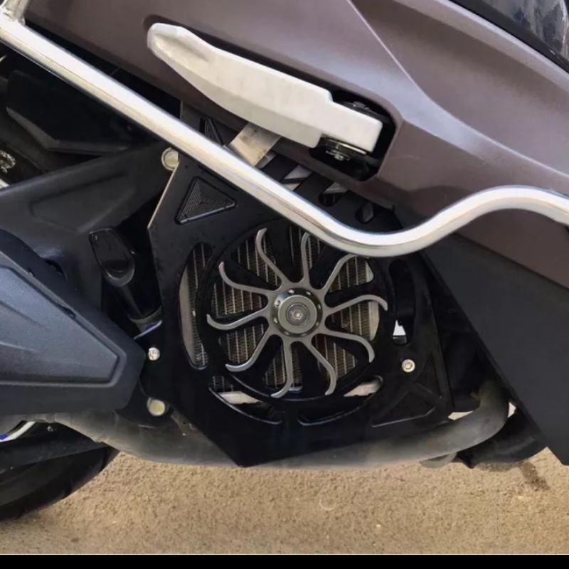 Cover Radiator Cnc Nui Bikes Model Kipas Universal Nmax,Nmax New 2020,Aerox,Lexi