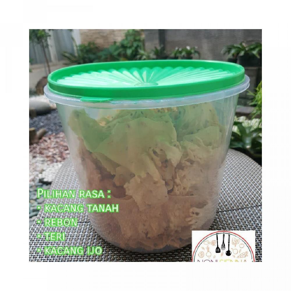 

peyek 10 lt 700 - 800 gr