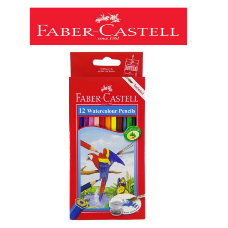 

Pensil Warna Faber Castell Water Colour 12 Panjang 100% Original