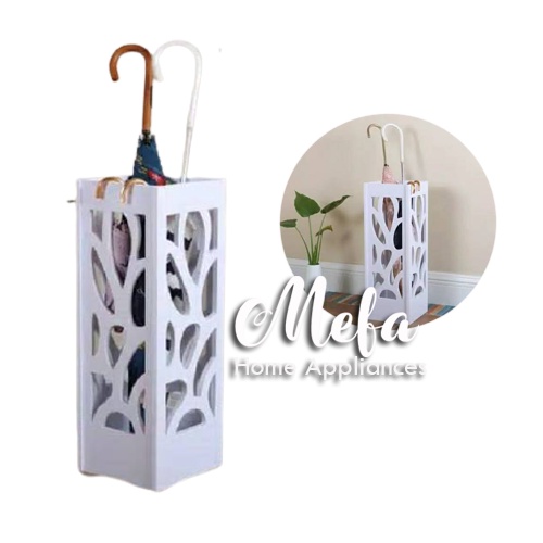 Rak Payung Vintage Sudut Portable Bahan WPC