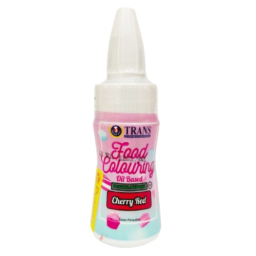 

Pewarna Makanan / Trans 50g Cherry Red, Dark Green, Lemon Yellow, Rose Pink, Purple, Sky Blue, Orange, Black