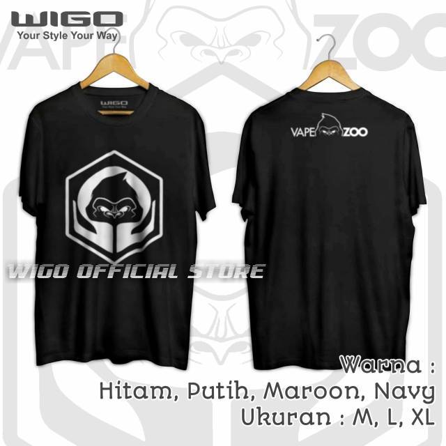 KAOS TREND VAPERS ORIGINAL PREMIUM DISTRO TSHIRT LENGAN PENDEK