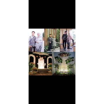 Backdrop sewa paket tunangan dan lamaran