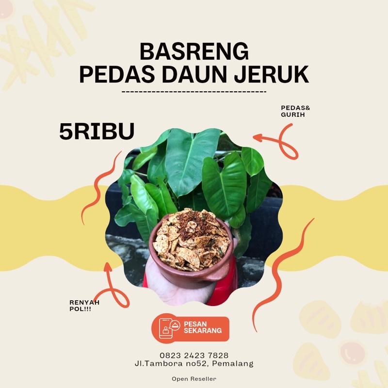 

BASRENG PEDAS DAUN JERUK