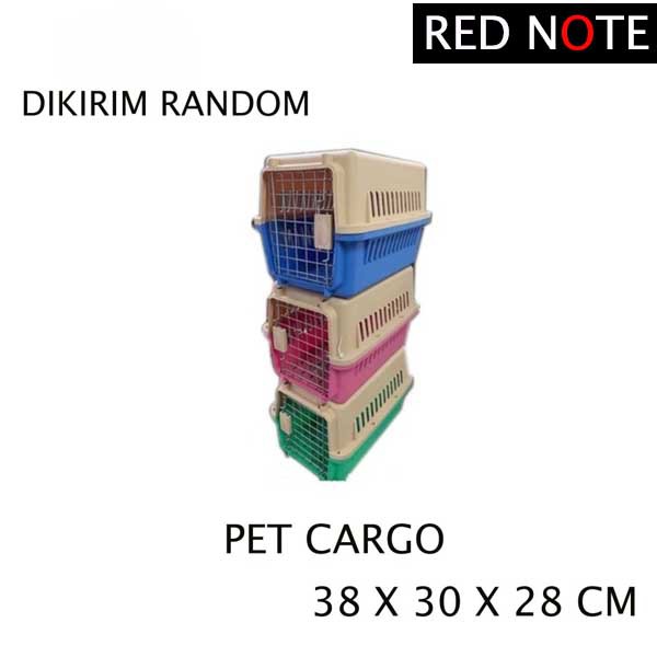 Pet Cargo / Pet Carrier - Warna Random (Ekspedisi)