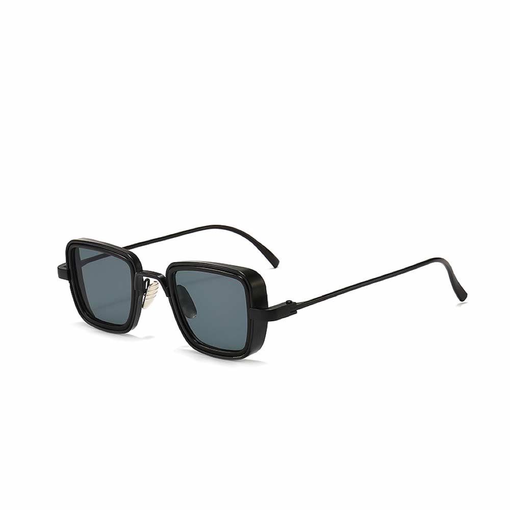 Kacamata Polarized UV400 [ Hitam Hitam ] Anti Radiasi - Sunglasses Pria &amp; Wanita Korea - HM8106