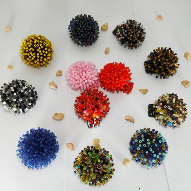 Blimbingsari Creative Craft Cincin bros monte padi cantik ring hijab unik termurah dan terlaris