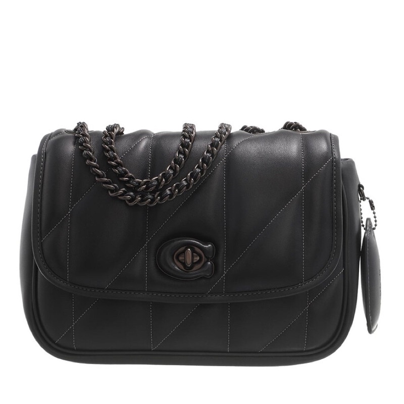 Coach Madison Crossbody Bag Leather Black (C8560)