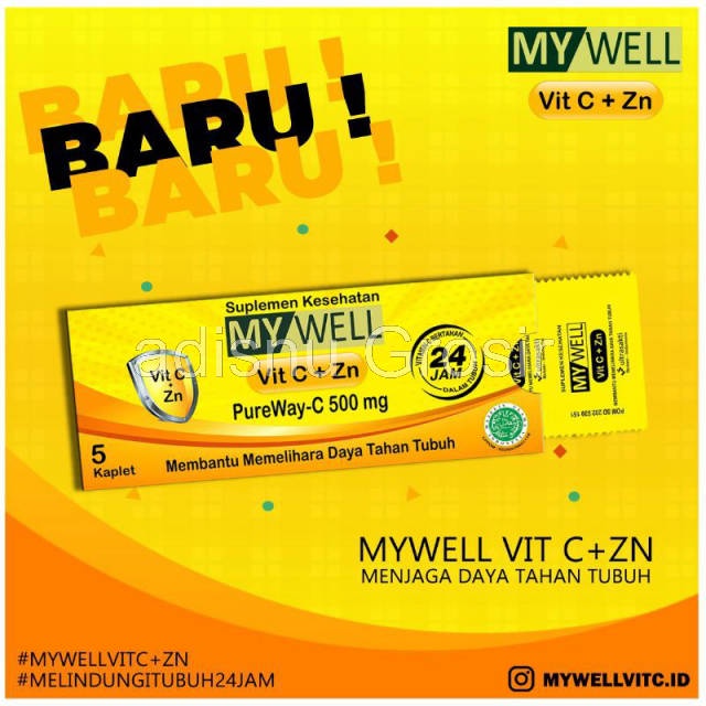 My Well Pureway Vitamin C 500 mg Isi 5 Strip