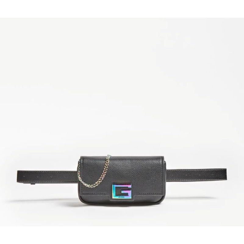 Belt Bag Guess Sling Bag Guess Holo Brightside Original Counter Tas Pinggang