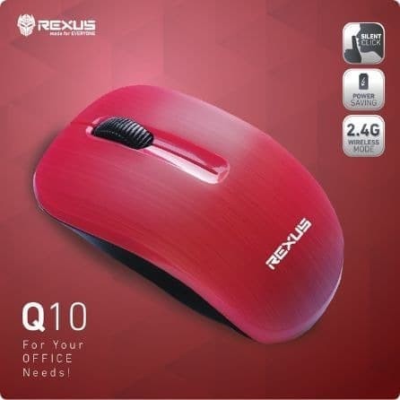 Rexus Q10 Mouse Wireless Office Silent Click / Q10 Silent Click