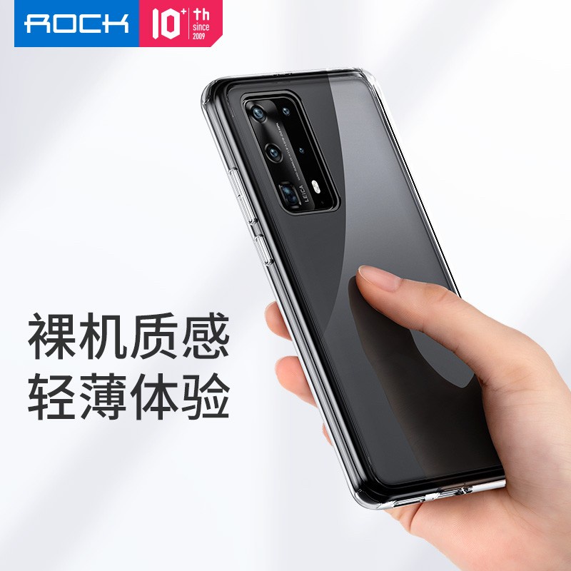 Case Huawei P40 Pro Case CRYSTAL CLEAR ROCK Original