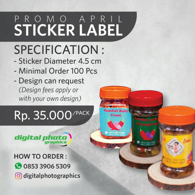 

Sticker label