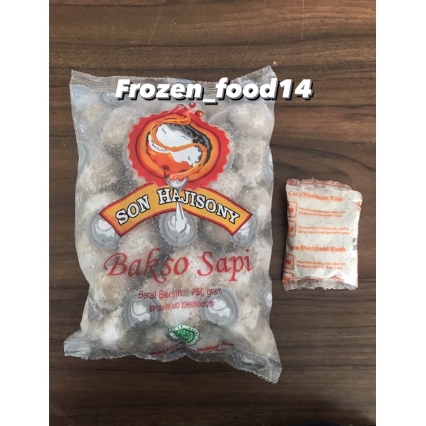 bakso son haji sony / bakso sony / frozen food