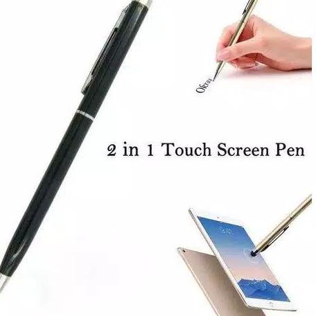 

[PROMO ESZ87] Pen Stylus 2in1 (Ballpoint) / Stylus Pen 2 in 1 + Ballpoint Universal Touch Screen For smartphone Sale