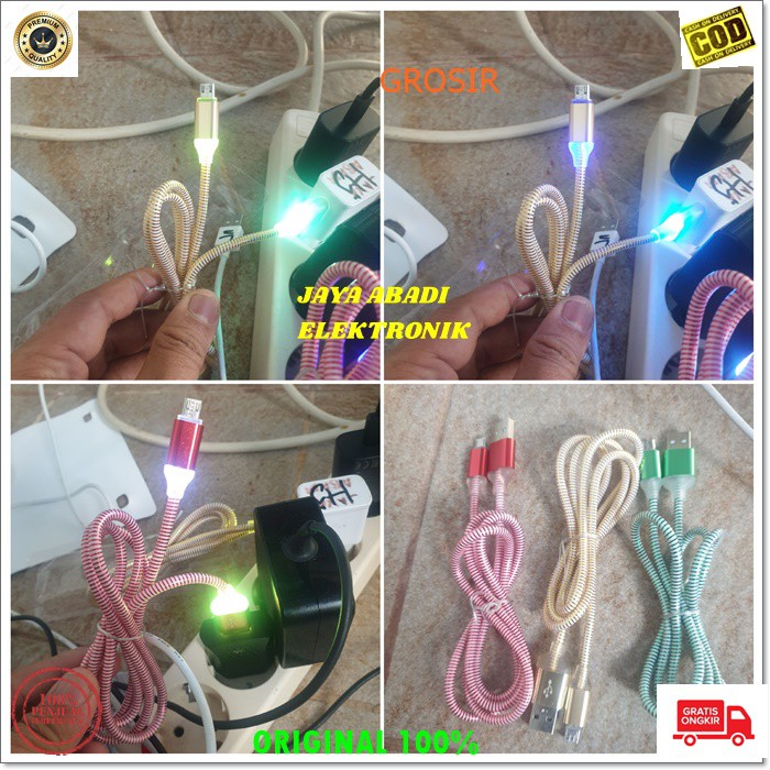 J254 3A KABEL DATA MICRO USB FAST CHARGING SUPER SPEED CHARGE CHARGER FLASH CAS CASAN FASTER QUICK UNIVERSAL ABEL DATA CAS LAMPU LED USB CHARGING QUICK CASAN MULTI FASTER UNIVERSAL MULTI TC VOOC BISA KE SEGALA GADGET YANG SUPPORT DENGAN USB MIKRO