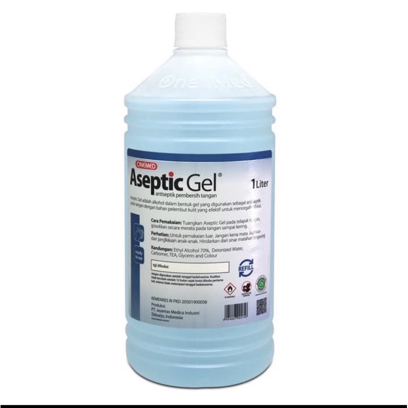 Aseptic Gel 1 liter refill Onemed