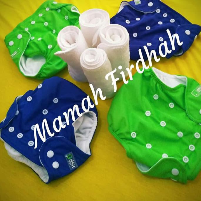 Clodi + Insert 2 Layer Clodi Popok Kain Bayi Little Hippo