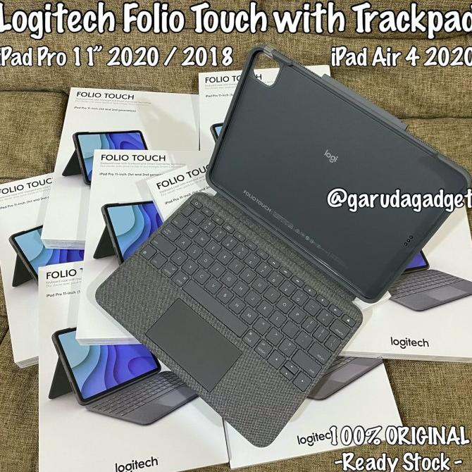 Logitech Folio Touch iPad Pro 11 2020 2018 Keyboard Case with Trackpad