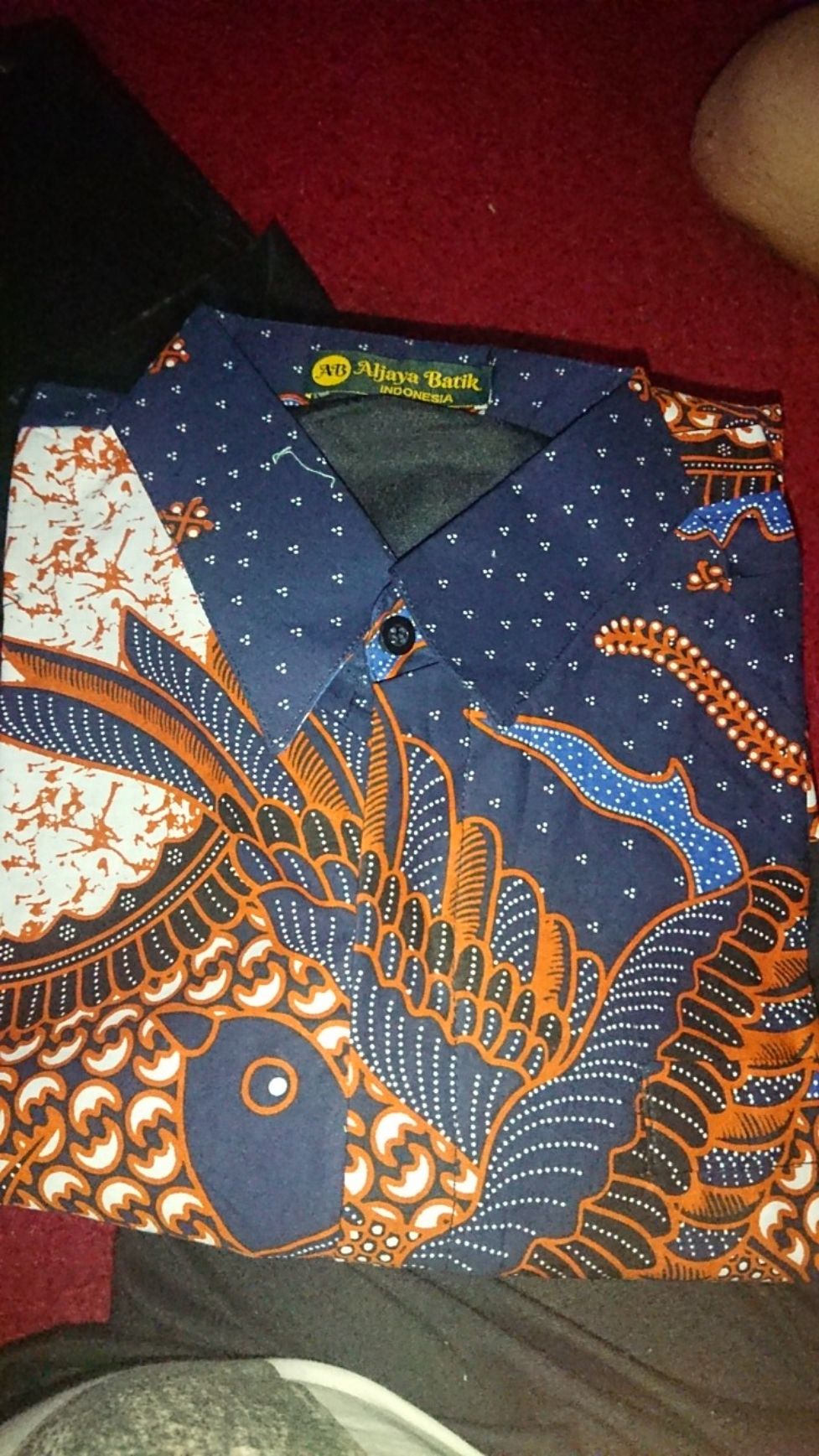 Peksi Langit Kemeja Batik Pria Full Furing Bahan Katun Halus Primisima