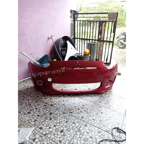 bumper depan mirage 2013 2014 2015