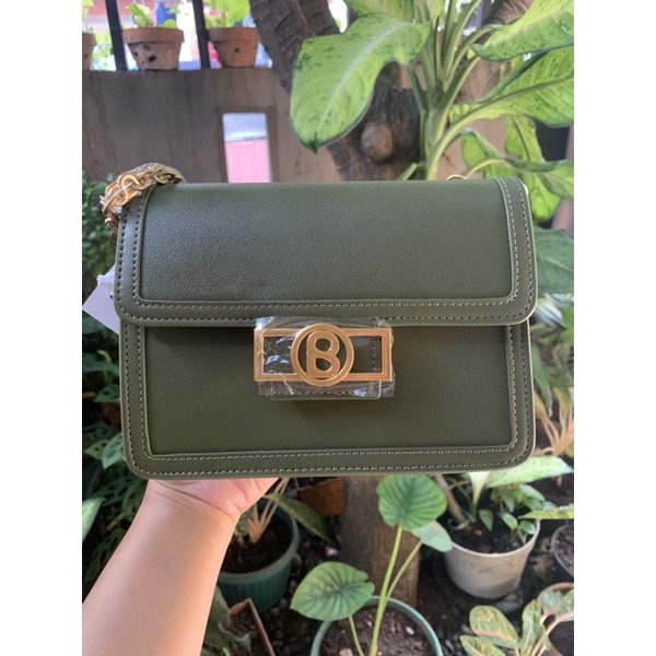 Izzy shoulder bag Dark green