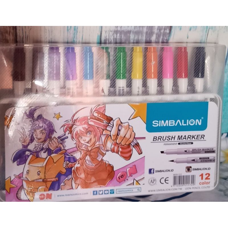 

simba lion brush marker