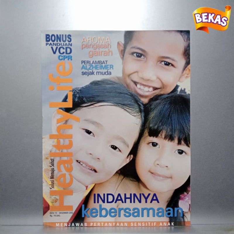 Majalah Kesehatan HEALTHY LIFE Edisi 13 - Desember 2002 - Plus PANDUAN